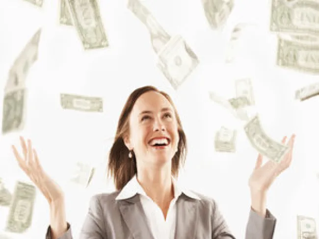 Raining money